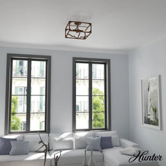 Highland Hill 4 Light Semi-Flush Mount