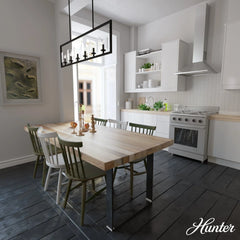 Kerrison 6 Light Linear Chandelier