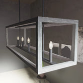 Squire Manor 5 Light Linear Chandelier