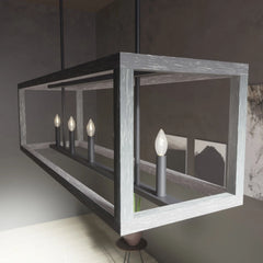 Squire Manor 5 Light Linear Chandelier
