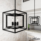 Doherty Convertible 4 Light Pendant 12 inch