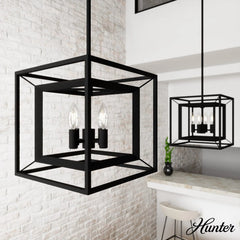 Doherty Convertible 4 Light Pendant 12 inch