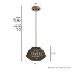Brookhollow 1 Light Mini Pendant