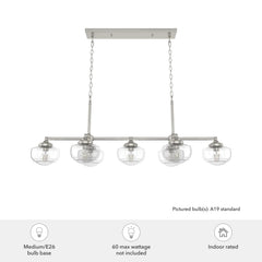 Saddle Creek 7 Light Linear Chandelier