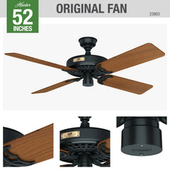 Outdoor Original Teak Blades 52 inch