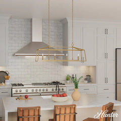 Fair Oaks 4 Light Linear Chandelier