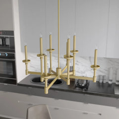 Briargrove Chandelier 2-Tier 8 Light