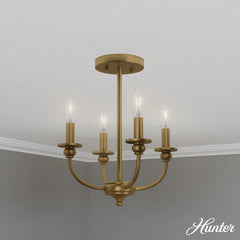 Southcrest 4 Light Semi-Flush Mount