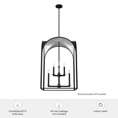 Dukestown Pendant 8 Light 22 inch