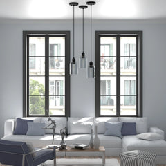 Lochemeade Smoked Glass 1 Light Mini Pendant