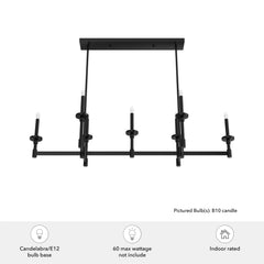 Briargrove 7 Light Linear Chandelier