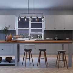 Starklake 5 Light Linear Chandelier