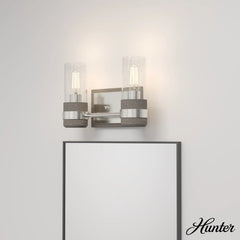 River Mill 2 Light Vanity
