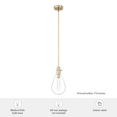 Lundin 1 Light Pendant 7 inch