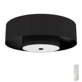 Brookside Jasmine Roth Indoor Fandelier with LED Light 30 inch with remote