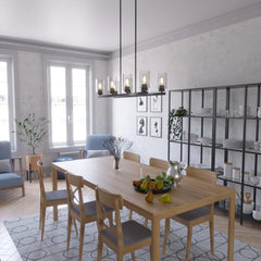 Hartland 8 Light Linear Chandelier