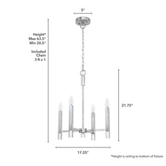 Sunjai Pendant 4 Light