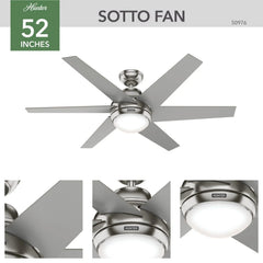 Sotto with LED Light 52 inch