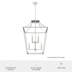 Laurel Ridge Lantern Pendant 8 Light 23 inch