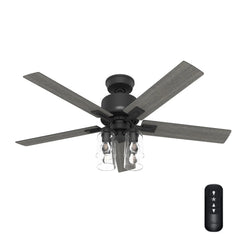 Techne Indoor Smart Fan with 4 Lights 52 inch with Remote