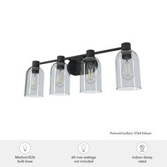Lochemeade 4 Light Vanity