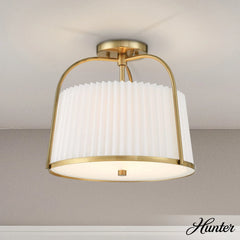 Atmore 2 Light Large 15 Inch Semi Flush