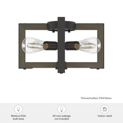 Woodburn 4 Light Flush Mount