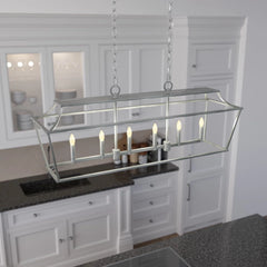 Laurel Ridge 6 Light Linear Chandelier
