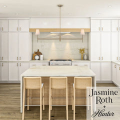 Camelia Stem Jasmine Roth 2 Light Linear Chandelier