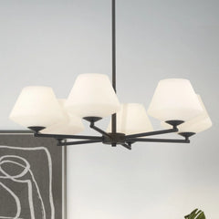 Celestial Valley 6 Light Medium 27 Inch Chandelier