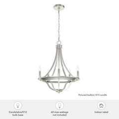 Perch Point 5 Light Chandelier