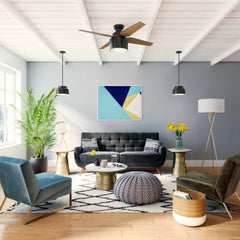 Cranbrook Low Profile with Light 52 inch