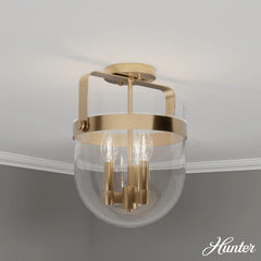 Karloff 3 Light Semi-Flush Mount