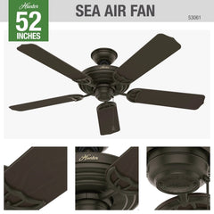 Sea Air Outdoor 52 inch