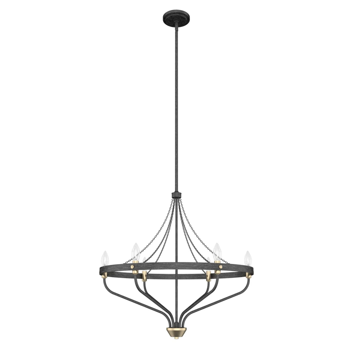 Merlin 6 Light Chandelier