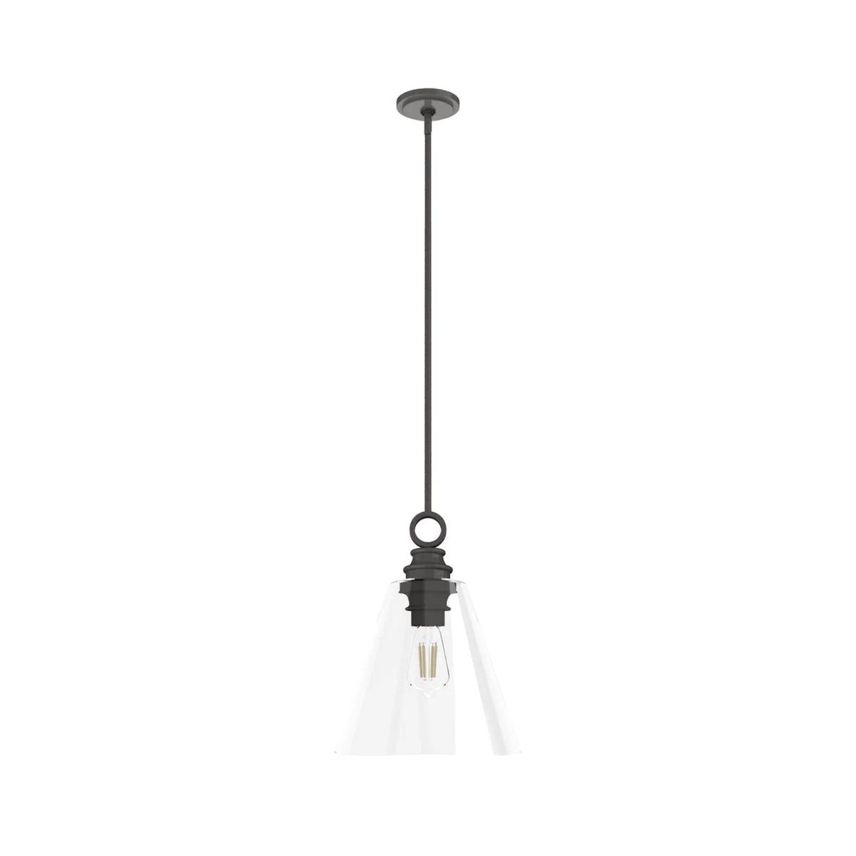 Klein 1 Light Glass Pendant 14 inch