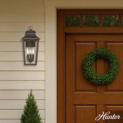 Spring Cove Outdoor 3 Light Large 17 Inch Wall Light