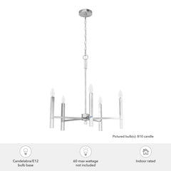 Sunjai Chandelier 5 Light