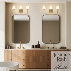 Camelia Stem Jasmine Roth 3 Light Vanity