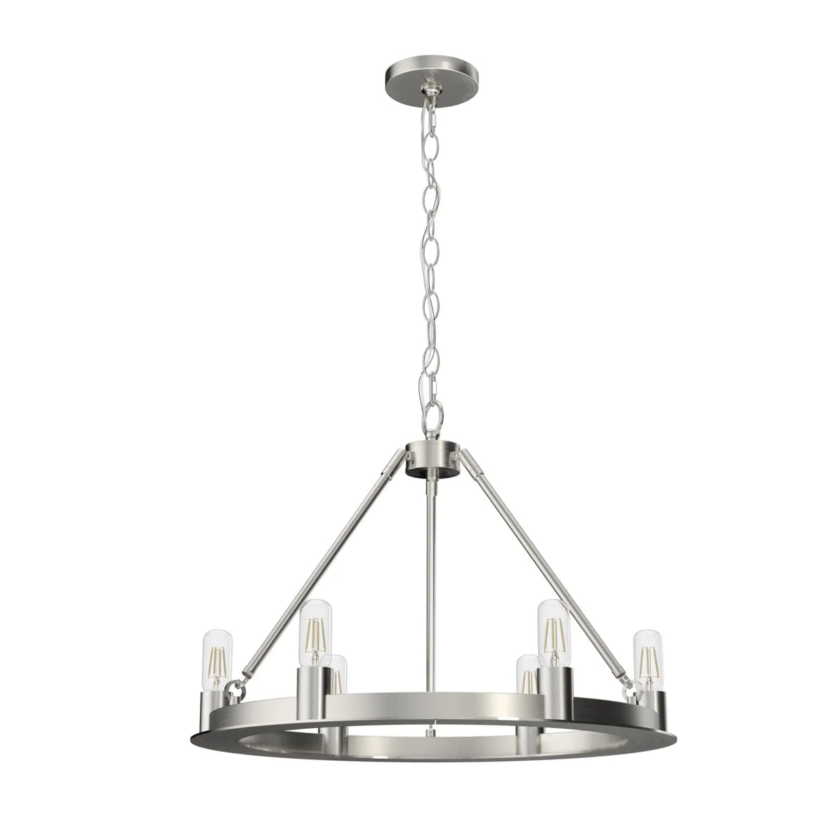 Saddlewood Chandelier 6 Light