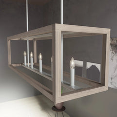 Squire Manor 5 Light Linear Chandelier