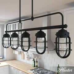 Starklake 5 Light Linear Chandelier