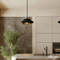 Hiro 1 Light Large 14 Inch Pendant