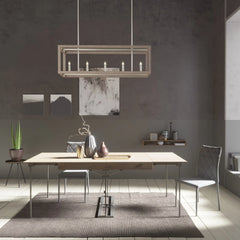 Squire Manor 5 Light Linear Chandelier