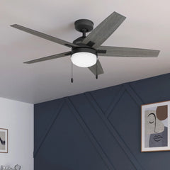 44in Indoor Ceiling Fan with LED Light