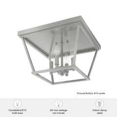 Laurel Ridge Flush Mount 4 Light