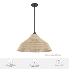 Agoura 3 Light Extra Large 24 Inch Pendant