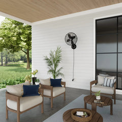 Oscillating Wall Mounted Fan 16 inch 3 speeds
