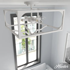 Highland Hill 4 Light Semi-Flush Mount