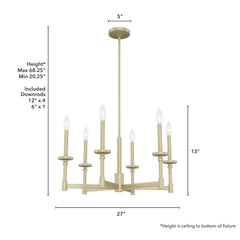 Briargrove Chandelier Single Tier